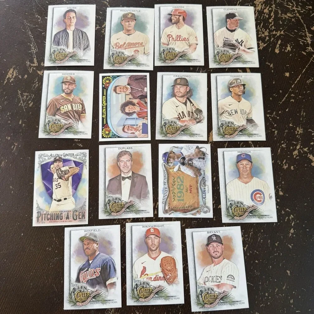 2022 Allen Ginter Baseball Cards Lot 200 + NM Witt Jr RC Ohtani Soto Acuna Jr
